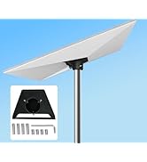 Mount for Starlink Gen 3, Pipe/Pole Adapter for Starlink V3 Dish, Standard Wall/Roof Mounting Bra...