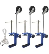 Laboratory Bench Clamp, Reinforced Pulley Simple Structure Multipurpose Table Mount Clamp for Exp...