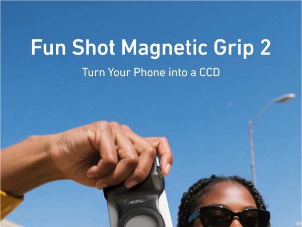 Fun Shot Magnetic Phone Camera Grip