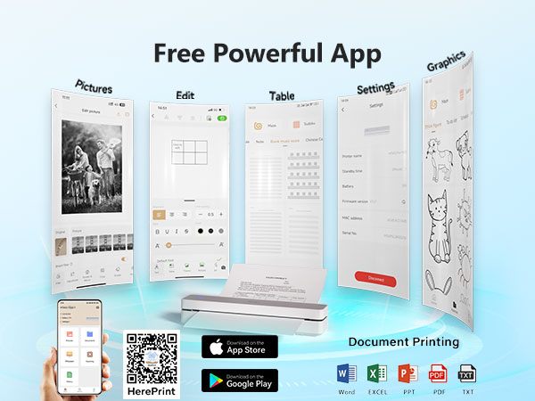 PRT Inkless Portable Printer