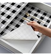 Coavas Shelf Liner Drawer Liner: Kitchen Cabinet Liner Non-Adhesive Non Slip Easy Liner Shelf Lin...