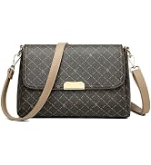 FSD. WG Purses for Women Fashion Quilted Crossbody Bag Leather Ladies Shoulder Purses Messenger H...