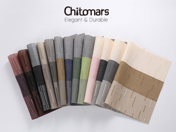 Elegant & Durable table placemats