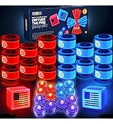 Play22 American Capture The Flag Glow in The Dark Game - Capture The Flag Game Up to 14 Players -...