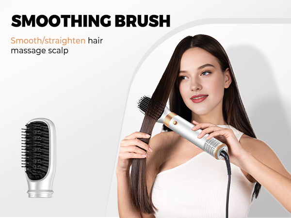 hair straightener brush