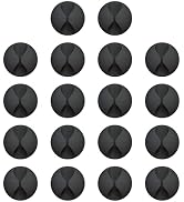 18 Pack Mini Cable Clips, Znben Cord Organizer Holder Adhesive Cord Management Charger Wire Holde...