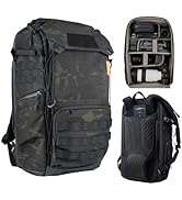 PGYTECH OneMo TAC 35L Tactical Camera Backpack, Waterproof DSLR/SLR/Mirrorless Photography Camera...
