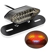 Anki HappiGo 12V 16 LED Universal Motorcycle Integrated Brake Tail Running Light Turn Signla Lice...