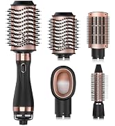 Nicebay Hair Dryer Brush & Multi-Styler Blow Dryer Brush | Blowout Brush with Oval & Paddle Brush...