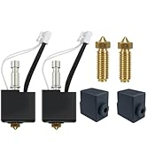 Sahvaim 2 Packs 3D Printer Kobra S1 Assembled Extruder Hotend Kit for Anycubic Kobra S1/Combo/ACE...
