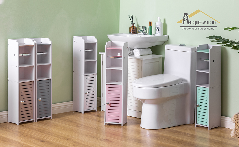 bathroom storage cabinet