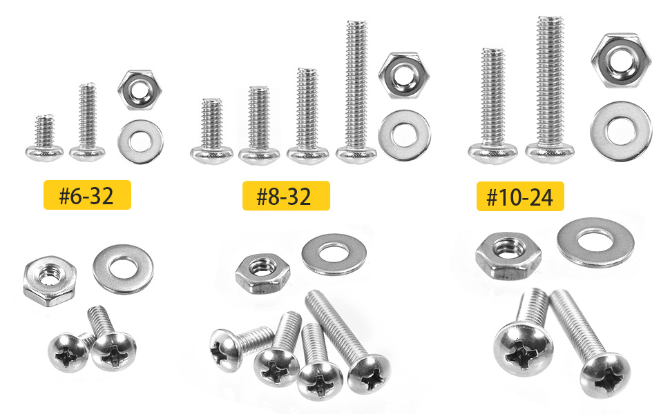 screws and nuts set