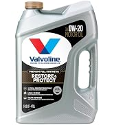 Valvoline Restore & Protect Full Synthetic 0W-20 Motor Oil 5 QT