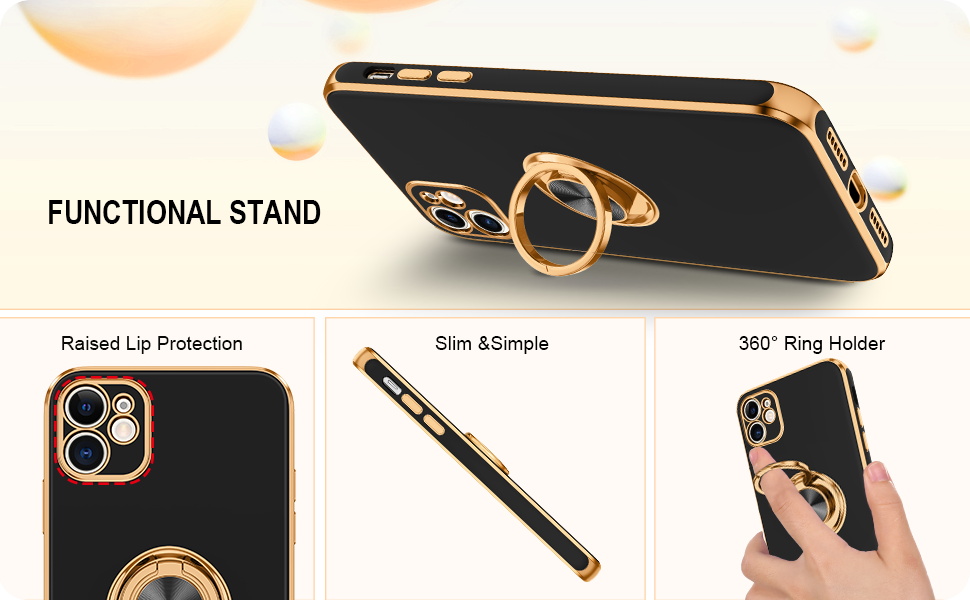 iPhone 11 case with ring