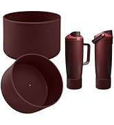 BKBY 2PCS Silicone Boot Compatible with Owala 30oz & 40oz FreeSip Sway Bottles & Tumblers, Protec...