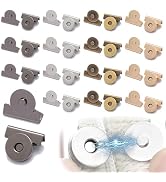 16 No-Sewing Snap Fasteners, Metal Buckle Clasp, Seamless Buckle Clasp for Clothing, Suitable for...
