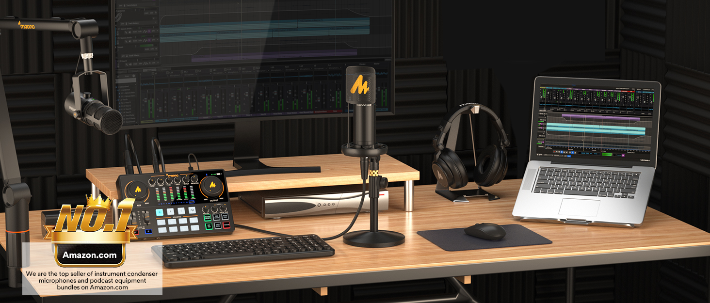 MAONO Podcast Equipment Bundle