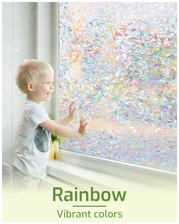 rainbow window film