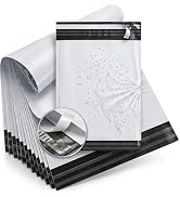 White Poly Mailers 10x13in 100Pcs, Shipping Bag Envelope for Clothing, Self Strong Adhesive Maili...