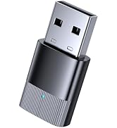 USB Bluetooth Adapter for PC, Plug and Play for Windows 8.1/10/11, EDR&BLE, TSNAM Bluetooth 5.3 D...