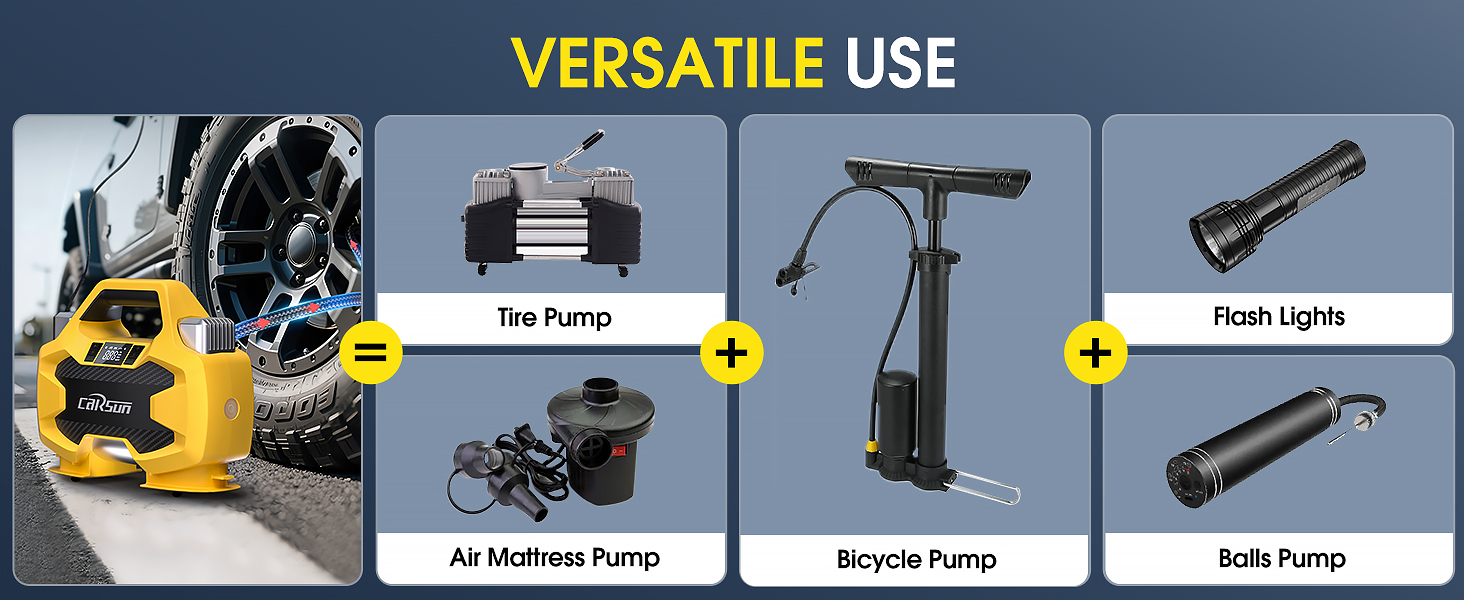 Tire Inflator Air Compressor