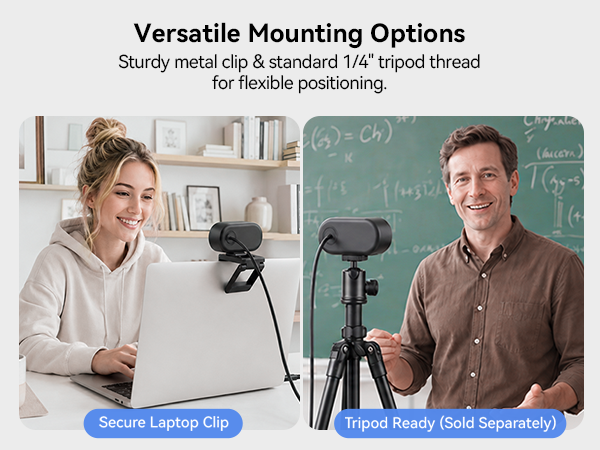 C100 computer camera is designed for versatile use across everyday scenarios