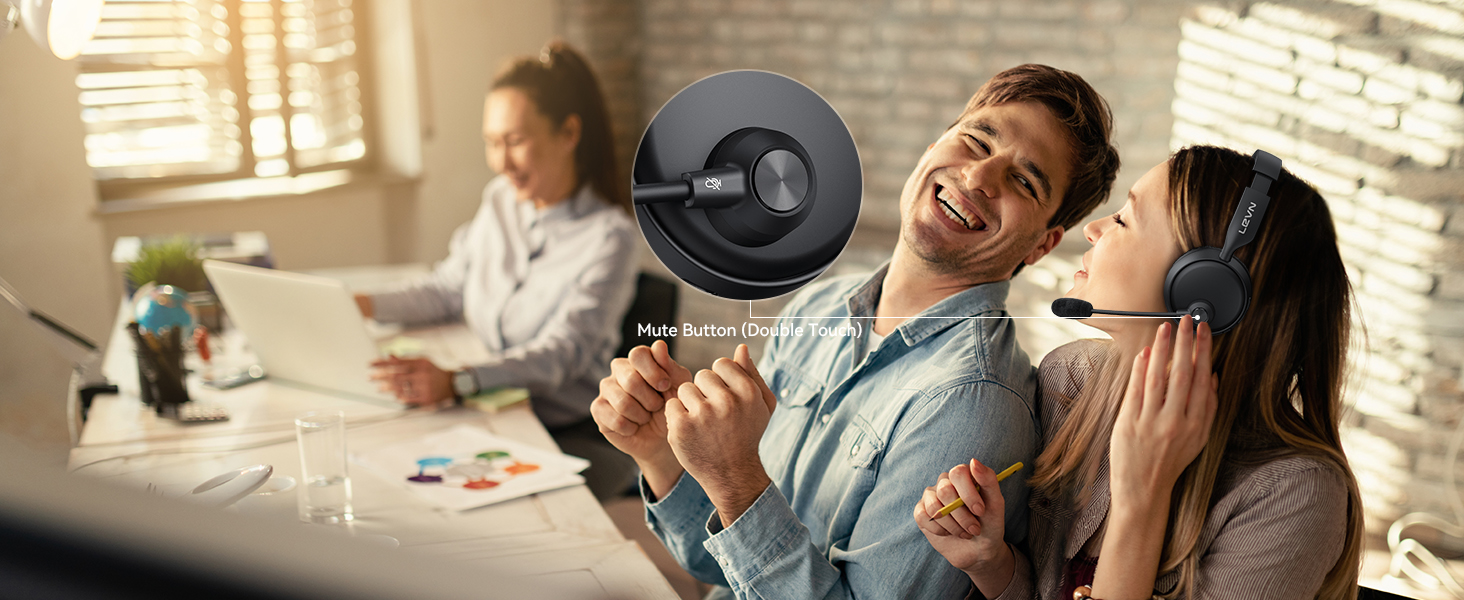 Wireless Headset with Microphone