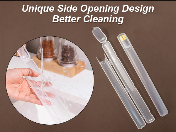 Unique Side Opening Design Better Cleaning
