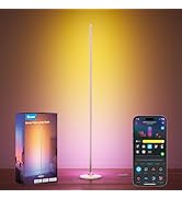 Govee RGBIC Floor Lamp Basic, LED Corner Lamp Works with Alexa, 1000lm Modern Floor Lamp with Mus...