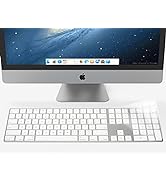 Keyboard Cover for 2022 Mac Studio Magic/2021 Apple iMac 24 inch Magic Keyboard with Touch ID and...