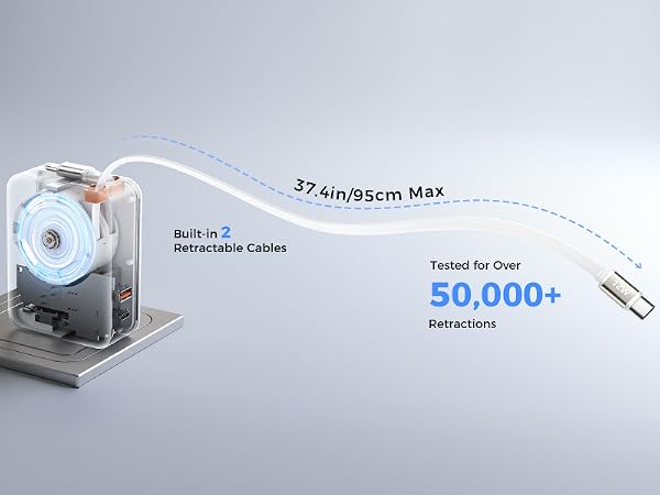 retractable usbc charger
