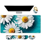 ArtSo Large Gaming Mouse Pad Set, Keyboard Wrist Rest Support + Mouse Wrist Cushion + Extended Mo...