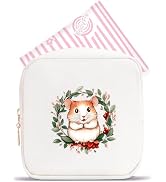 BJDAMAI Hamster Mini Makeup Bag, Hamster Gift For Women Girls, Cute Portable Zipper Pouch Cosmeti...