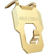 LZC 45 lb Claw Drywall Picture Hangers : 15 Pack Gold Wall Picture Hanging Hooks Heavy Duty Damag...