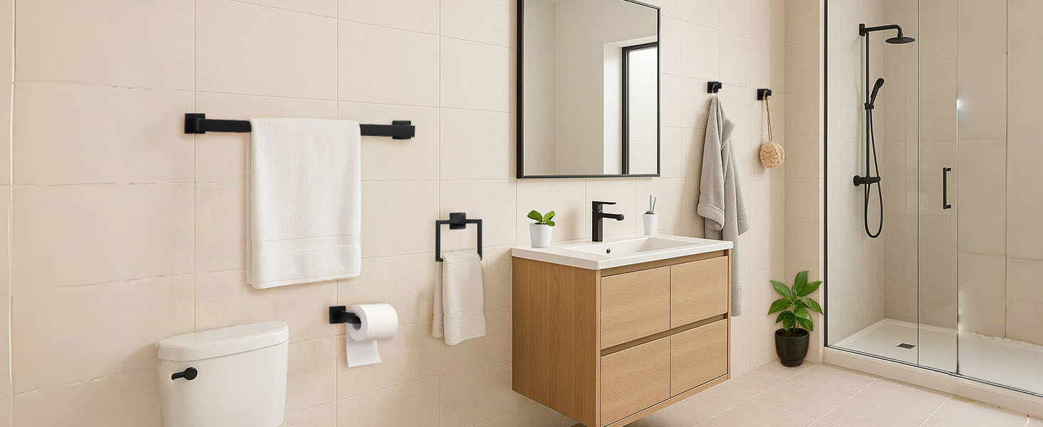 towel bar for bathroom wall