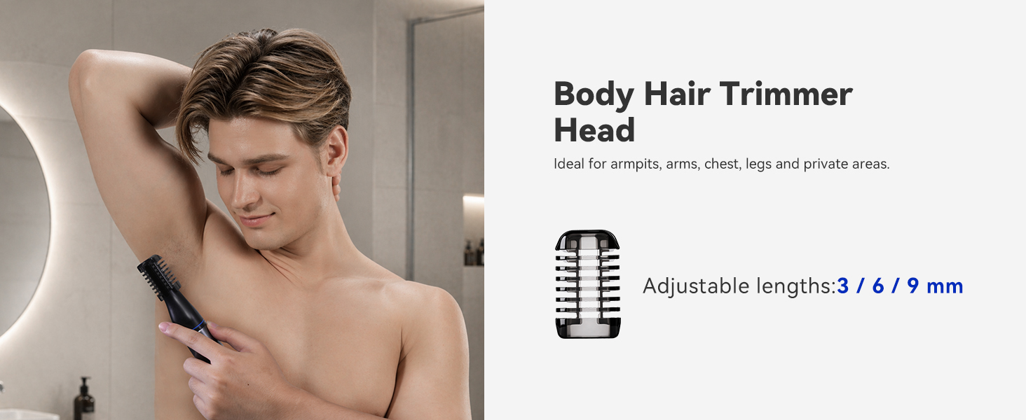 body hair trimmer for men