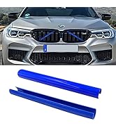 Jaronx Compatible with BMW Grill Inserts Trims for 1 2 3 4 5 6 7 Series, F20 F22 F30 F32 G30 G32 ...