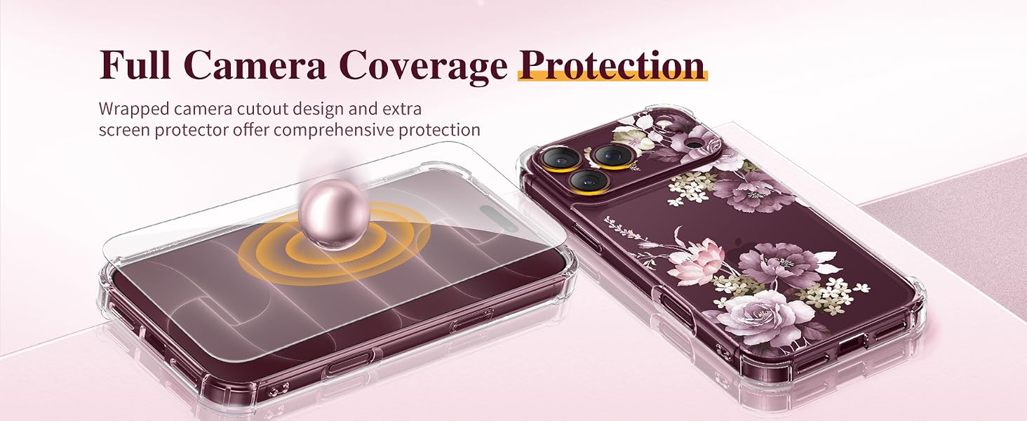 GVIEWIN Case Compatible with iPhone 18 Pro/17 Pro