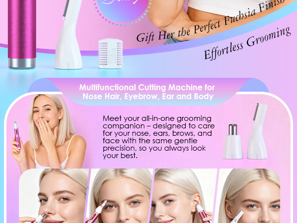 nose hair trimmer for women