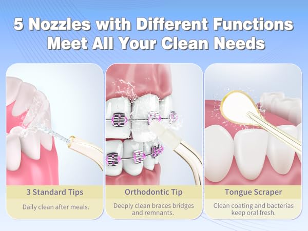 TOVENDOR Electric Water Flosser