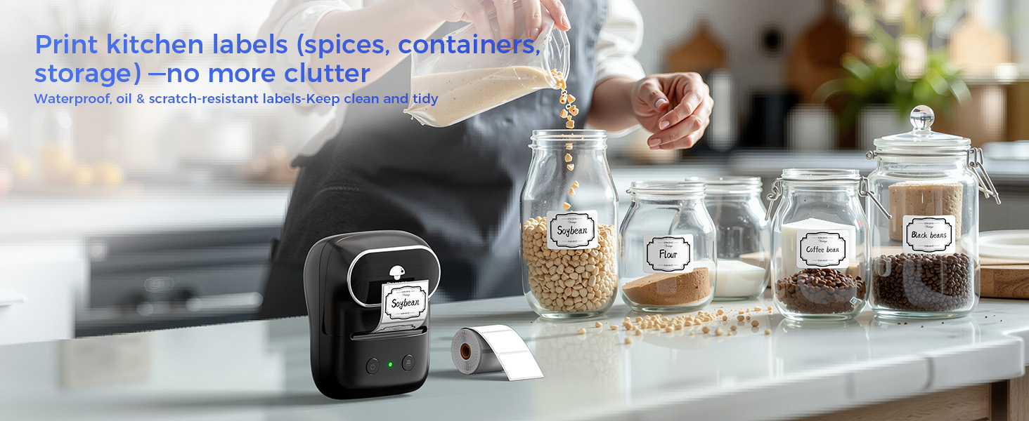 bluetooth label maker for home use