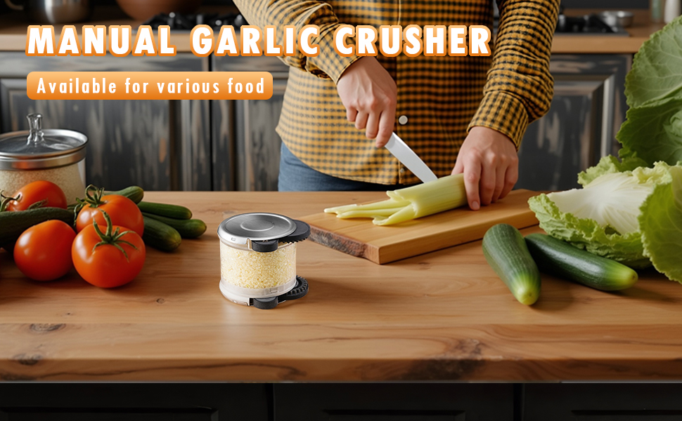 Manual Garlic Crusher