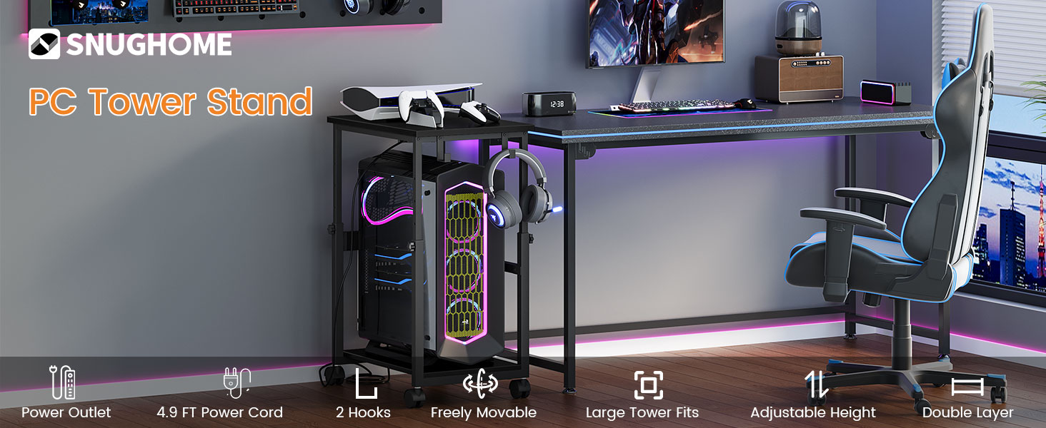 computer tower stand