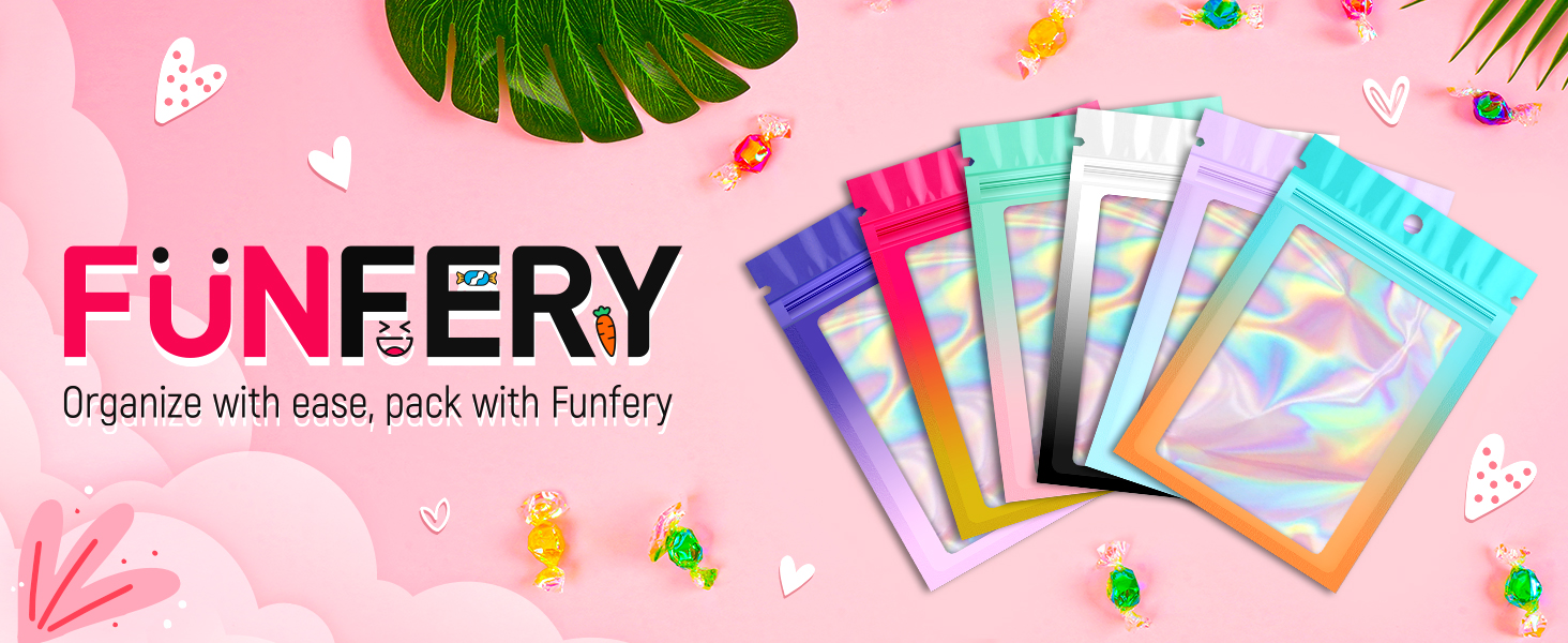 Funfery gradient holographic bags