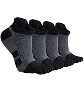ss soxsense Toe Socks for Men Women Premium Cotton Five Finger Socks Athletic Running 5 Toe Socks...