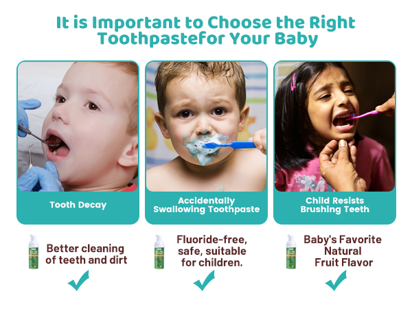 toddler toothpaste age 2-4