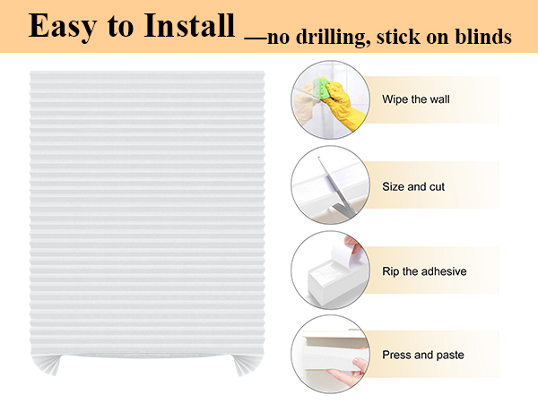 temporary blinds for windows