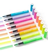 SUNEE Highlighters Assorted Colors, 8 Colors Highlighters with Chisel Tips, Liquid Ink Bible High...