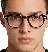 blue light glasses round frame