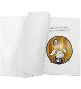 ONTYZZ 10 Pieces 3 Sizes Plastic Book Cover Notebook Protector Transparent Sleeves Protect for Ho...